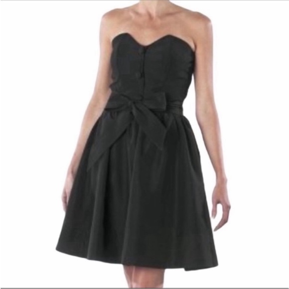 LUELLA for TARGET formal strapless dress NEW black - Picture 1 of 10